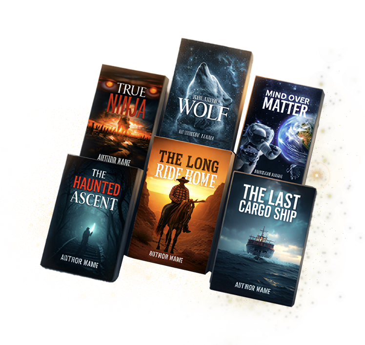 Featured book covers